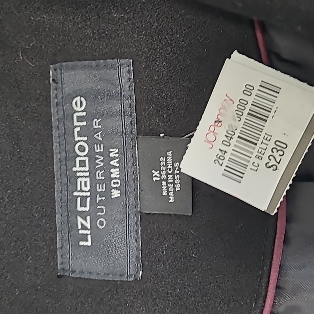 Liz Claiborne Outwear Woman Wool Blend Coat - Picture 5 of 11
